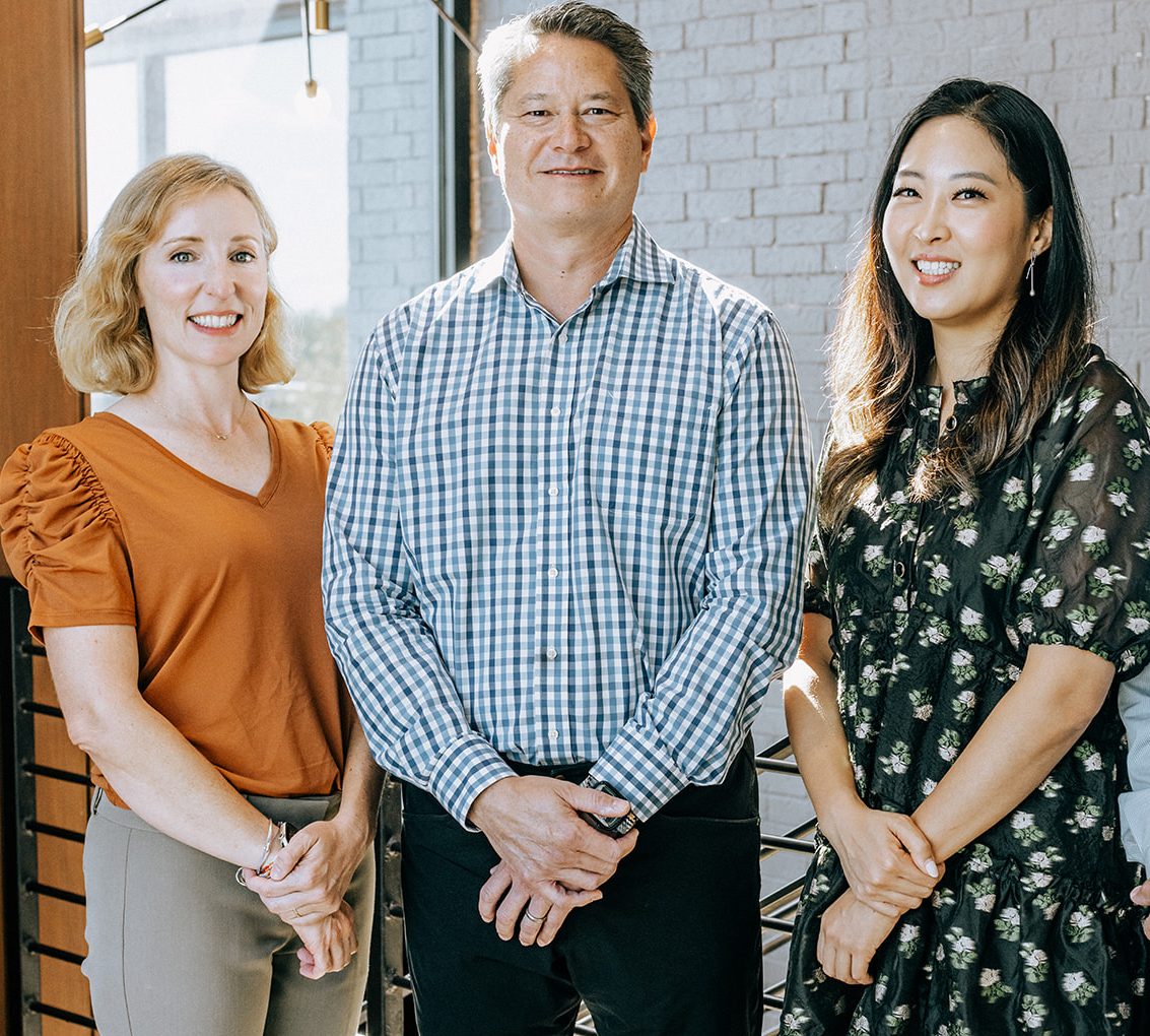 Dr. Overstreet, Dr. Hom, Dr. Roh. The wonderful dentists providing you with an excellent root canal.